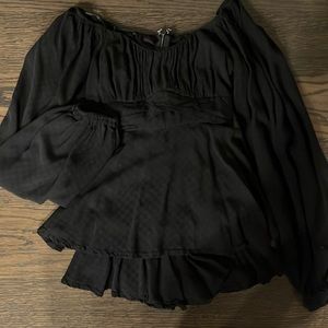 Worn altered state short dress/romper size xs